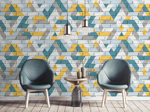 Обои в интерьере артикул 9050-05, Real Kirpichi, Monte Solaro Обои в интерьере артикул 9050-05, Real Kirpichi, Monte Solaro