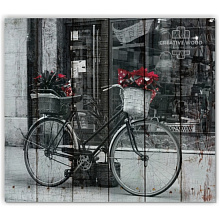 Creative Wood Велосипеды Велосипеды - Черно-белый велосипед