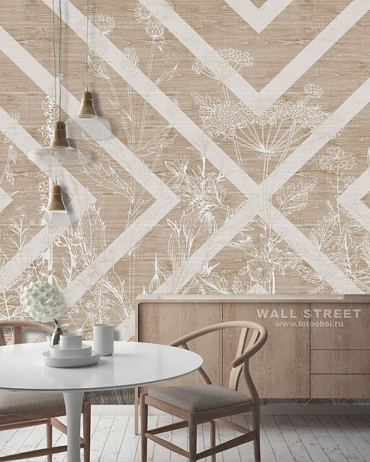 Фотообои в интерьере артикул Geometry 10, ГЕОМЕТРИЯ / GEOMETRY, Wall street